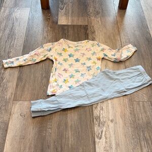Kirkland Signature Pastel Star Pajama Set - Light Blue Pants